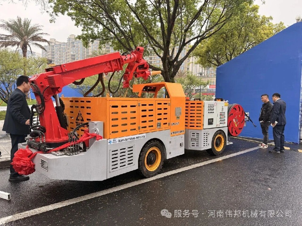 河南伟邦机械有限公司 亮相中国苍南矿山机械设备展览会